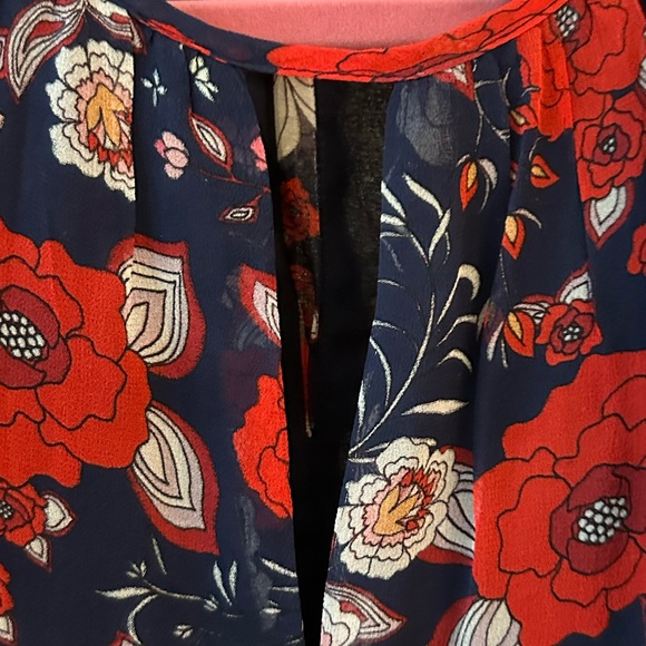 Floral Silk Greylin Dress - Picture 5 of 6